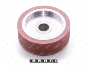 Ролик D98 x d82 x H30 (восстановление), Código de product 333-01-1215, Poliuretano, PU54Q/E72коричневый, Imagen №1