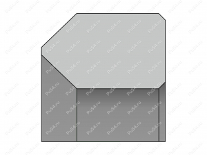 Кольцо упорное 8Т650.125.016, Código de product 33-78-304, Poliuretano, PU54/M95/желтый, Imagen №1