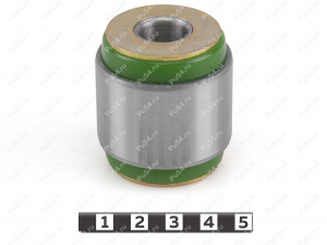 Low control arm silent block, rear suspension, pressed-in, Código de product 16-06-1531, Poliuretano, PU54/M80/зеленый, Imagen №1