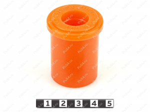 Spring upper bushing , rear suspension, Código de product 26-10-001, Poliuretano, PU54/M72/оранжевый, Imagen №3