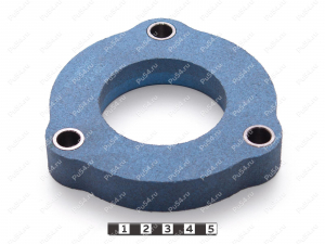 Shock absorber strut spacer, front suspension, 20 mm, Código de product 1-12-1682, Poliuretano, Полипропилен со втулками синий, Imagen №1