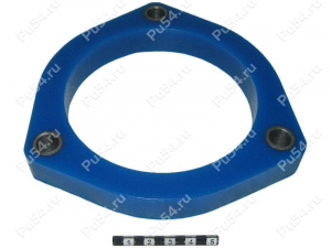 Front shock absorber strut spacer, 20 mm, Código de product 1-12-1672, Poliuretano, Полипропилен со втулками синий, Imagen №2