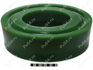 Spring spacer, rear suspension (lift +50 mm), Código de product 1-12-1725, Poliuretano, Imagen №1