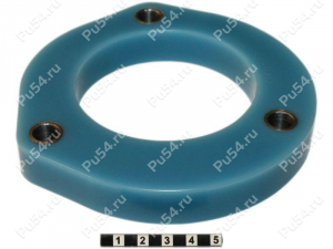 Front shock absorber strut spacer, 20 mm, Código de product 1-12-1742, Poliuretano, Полипропилен со втулками синий, Imagen №1