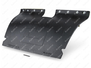 Mud flap (with fittings), width 600 mm, Código de product 50-20-19-018, Poliuretano, черный металл, Imagen №3