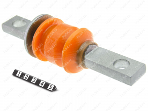 Control arm front silent block, front suspension, Código de product 7-06-676, Poliuretano, PU54/M71/naranja, Imagen №2
