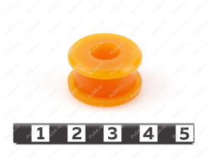 Gearbox antinoise cushion, Código de product 14-12-004, Poliuretano, PU54/M72/оранжевый, Imagen №2