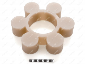 Piñón de acoplamiento elástico 139*63*31, Código de product 33-01-936, Poliuretano, PU54/M80/verde, Imagen №2