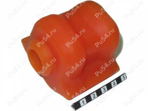 Buje del estabilizador delantera izquierda, DI = 23, Código de product 1-01-027, Poliuretano, Imagen №1