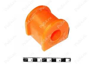 Buje del estabilizador, suspensión trasera, Código de product 1-01-036, Poliuretano, PU54i/K72/темно-оранжевый, Imagen №1
