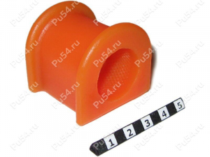 Buje del estabilizador, suspensión delantera, Código de product 1-01-062, Poliuretano, Imagen №1