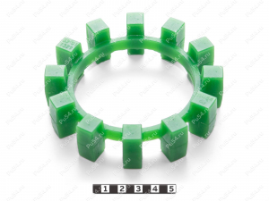 POLY-NORM 60 вставка муфты KTR, эластичная, Código de product 33-01-1329, Poliuretano, PU54/M80/зеленый, Imagen №3