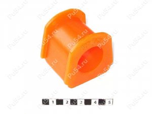 Stabilizer bushing, rear suspension., Código de product 3-01-503, Poliuretano, Imagen №1