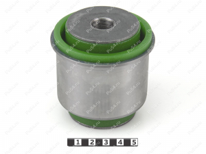Сайлентблок задней балки запрессованный, Código de product 4-06-21071, Poliuretano, PU54/M80/зеленый, Imagen №2