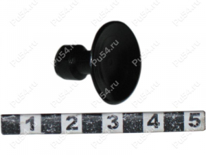 Sucker, 20 mm diameter, Código de product 75-01-012, Poliuretano, PU54/M71/negro, Imagen №1