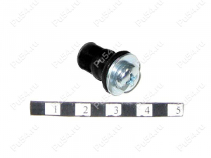 Buje de montaje de parabrisas para moto de nieve, Código de product 50-00-006, Poliuretano, PU54/M80/negro, Imagen №1