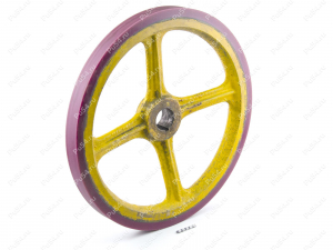 Escalator handrail drive wheel (restoration), Código de product 333-01-803, Poliuretano, PU54/K87/púrpura, Imagen №1