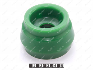 Опора переднего амортизатора, Código de product 15-07-001, Poliuretano, PU54/M80/зеленый, Imagen №1