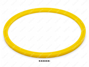 Уплотнение штока 380x420x19.5, Código de product 33-78-240, Poliuretano, PU54/M92/красный, Imagen №2