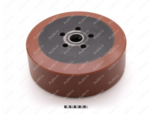 Колесо D 230 х d 185 х H 82 мм (восстановление), Código de product 333-01-1124, Poliuretano, PU54Q/E92/коричневый, Imagen №1