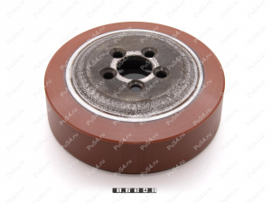 Колесо D 230 x d 178 x H 70 мм (восстановление), Código de product 333-01-1125, Poliuretano, PU54Q/E92/коричневый, Imagen №1