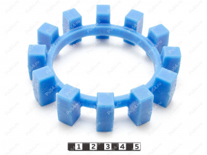 POLY-NORM 60 вставка муфты KTR, эластичная, Código de product 33-01-1329, Poliuretano, PU54/M80/зеленый, Imagen №2