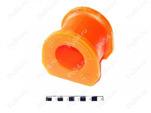 Buje del estabilizador delantera, Código de product 3-01-575, Poliuretano, Imagen №1