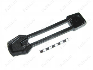 Snowmobile hood strap., Código de product 50-00-012, Poliuretano, PU54/M71/negro, Imagen №1