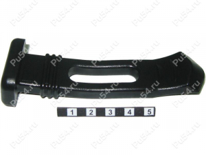 Snowmobile hood strap., Código de product 50-00-033, Poliuretano, PU54/M71/negro, Imagen №1