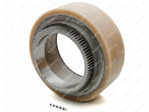 Колесо D 240 x d 210 x H 80 (восстановление), Código de product 333-01-980, Poliuretano, PU54/K92/бежевый, Imagen №1