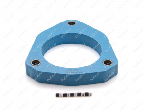 Strut mounting spacer, rear suspension (lift +20 mm), Código de product 1-12-2252, Poliuretano, Полипропилен со втулками синий, Imagen №2