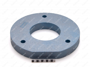 Front shock absorber strut spacer, 30 mm, Código de product 24-12-0033, Poliuretano, PU54/M87/azul, Imagen №2