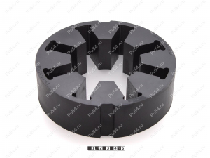 Эластичный элемент муфты REXNORD WRAPFLEX 50R, аналог, Código de product 33-99-93102, Poliuretano, PU54/E98/черный, Imagen №1