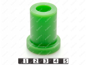 Buje de resorte trasero (montaje trasero), Código de product 3-10-147, Poliuretano, PU54/M80/зеленый, Imagen №4