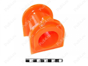 Buje del estabilizador, suspensión delantera, Código de product 1-01-1287, Poliuretano, Imagen №1