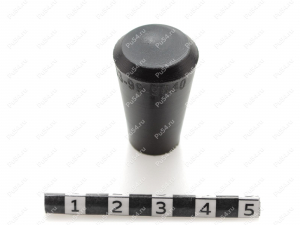 Handle tapered with internal threaded hole M5, Código de product 33-99-9040, Poliuretano, PU54/M80/черный, Imagen №3
