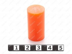 Палец 16мм для муфт (16*30), Código de product 33-01-1117-1, Poliuretano, PU54i/K72/темно-оранжевый, Imagen №1