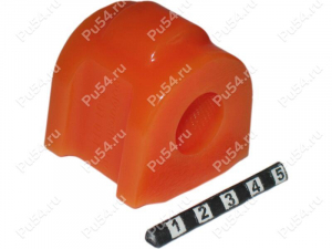 Stabilizer bushing, front suspension, ID=22.5 mm, Código de product 8-01-014, Poliuretano, Imagen №1