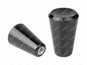 Handle tapered with internal threaded hole M8, Código de product 33-99-9042, Poliuretano, PU54/M80/черный, Imagen №1
