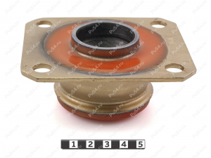 Engine mount (restoration), Código de product 31-12-001, Poliuretano, PU54/M71/naranja, Imagen №2