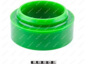Espaciador de resorte trasero, + 40 mm, Código de product 1-12-1804, Poliuretano, PU54/M80/verde, Imagen №1