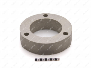 Front shock absorber strut spacer, 30 mm, Código de product 1-12-1693, Poliuretano, Полипропилен со втулками серый, Imagen №1