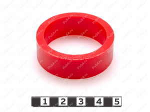 Кольцо D 47 x d 38 x h 15, Código de product 33-01-1398, Poliuretano, PU54/K65/красный, Imagen №1
