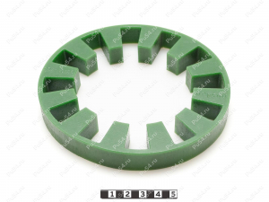 Elastic insert D 140 x d 86 x 18, Código de product 33-01-735, Poliuretano, PU54/K80/verde oscuro, Imagen №1