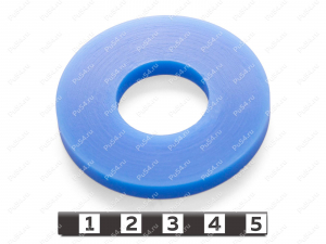 Шайба ЭМ 610.115.006 55*24*6, Código de product 33-78-237, Poliuretano, PU54/E87/синий, Imagen №1