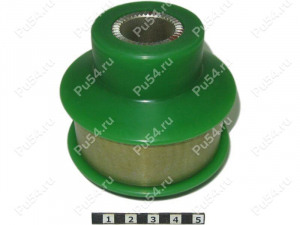 Lateral rod silent block, front suspension (sectional)., Código de product 1-16-240, Poliuretano, Imagen №1