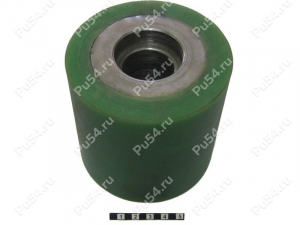 Roll D 100 x d 55 x H 90 (restoration), Código de product 333-01-546, Poliuretano, PU54/K80/verde oscuro, Imagen №1