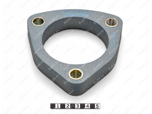 Front shock absorber strut spacer (lift+ 20 mm), Código de product 2-12-1132, Poliuretano, Полипропилен без втулок синий, Imagen №2