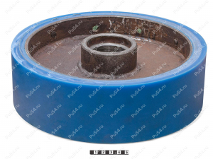 Колесо D 345 x d 305 x H 105 (восстановление), Código de product 333-01-1015, Poliuretano, PU54/M87/синий, Imagen №1