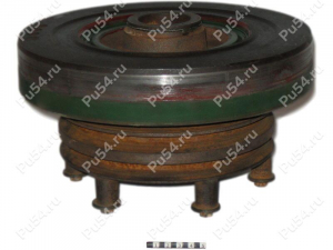 Шкив коленвала D280 (восстановление), Código de product 333-01-729, Poliuretano, PU54/K80/темно-зеленый, Imagen №1